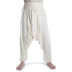 Mittelalter Hose Tantris in Beige Frontansicht