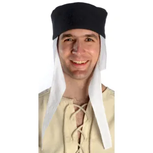 mittelalter kappe und haube