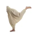 Mittelalter Hose Brangäne in Beige Frontansicht