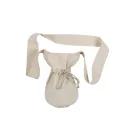 Mittelalter Tasche Amalaberga in Beige Frontansicht