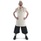 Mittelalter Tunika Jorel in Beige Frontansicht