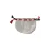 Mittelalter Almosenbeutel Kyot 9X13 cm in Beige Frontansicht 2