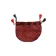 Mittelalter Almosenbeutel Kyot 9X13 cm in Rot Frontansicht 2