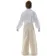 Mittelalter Hose Jovelin in Beige Rückansicht