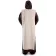 Mittelalter Skapulier Schibert in Beige Rückansicht