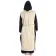 Mittelalter Skapulier Vivianz in Beige Rückansicht