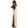 Mittelalter Skapulier Brünhild in Beige Seitenansicht