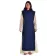 Mittelalter Skapulier Kriemhild in Blau Frontansicht 2