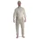 Mittelalter Tunika Siegfried kurz in Beige Frontansicht 2
