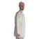 Mittelalter Tunika Siegfried kurz in Beige Seitenansicht