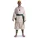 Mittelalter Tunika Hagen mittel in Beige Frontansicht 5