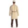 Mittelalter Tunika Dietrich in Beige Rückansicht