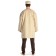 Mittelalter Tunika Dietrich in Beige Rückansicht 2