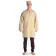 Mittelalter Tunika Dietrich in Beige Frontansicht 2