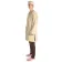 Mittelalter Tunika Dietrich in Beige Seitenansicht