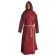 Mittelalter Mönchskutte Halzebier (Set) in Rot Frontansicht