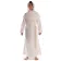 Mittelalter Mönchskutte Halzebier (Set) in Weiß Frontansicht
