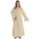 Mittelalter Kleid Sigune in Beige Frontansicht