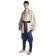 Wikinger Hose Loki in Blau Frontansicht 3