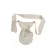 Mittelalter Tasche Amalaberga in Beige Frontansicht