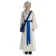 Mittelalter Tasche Amalaberga in Blau Frontansicht 4