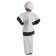 Mittelalter Kindertunika Maurin in Beige Rückansicht 2