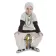 Mittelalter Kindertunika Maurin in Beige Frontansicht 6