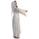 Mittelalter Kinderkleid Obilot in Beige-Weiß Seitenansicht