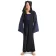 Mittelalter Kinderkleid Obilot in Blau-Schwarz Frontansicht