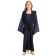 Mittelalter Kinderkleid Obilot in Blau-Schwarz Frontansicht 2
