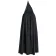 Mittelalter Umhang Goldemar in Schwarz Rückansicht