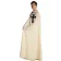 Deutschritter Umhang Sigenot in Beige-Schwarz Seitenansicht 2