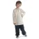 Mittelalter Kindertunika Eliant in Beige Frontansicht
