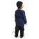Mittelalter Kindertunika Eliant in Blau Rückansicht