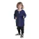 Mittelalter Kindertunika Eliant in Blau Frontansicht 2