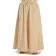 Mittelalter Rock Duzabel in Beige Frontansicht 3