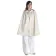 Mittelalter Umhang Virginal in Beige Frontansicht 4