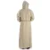 Mittelalter Mönchskutte Arofel in Beige Rückansicht