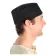 Mittelalter Kappe Reginbald beige (Set) in Beige-Schwarz Seitenansicht 2