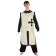 Deutschritter Waffenrock Hornbil in Beige-Schwarz Frontansicht