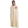 Templer Umhang Ecke in Beige Frontansicht 2