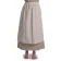 Mittelalter Schürze Repanse in Beige Detailansicht