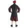 Landsknecht Schnürhemd Titurel in Schwarz-Rot Rückansicht 2