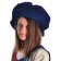 Mittelalter Barett Verena in Blau Frontansicht