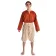 Piraten Hose Urgan in Beige Frontansicht