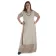 Mittelalter Skapulier Hrotsvit in Beige Frontansicht