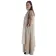 Mittelalter Skapulier Hrotsvit in Beige Seitenansicht