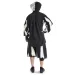 Landsknecht Hose Morold in Schwarz-Beige Rückansicht
