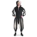 Landsknecht Hose Morold in Schwarz-Beige Frontansicht 2
