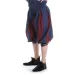 Landsknecht Hose Morold in Blau-Rot Seitenansicht 3